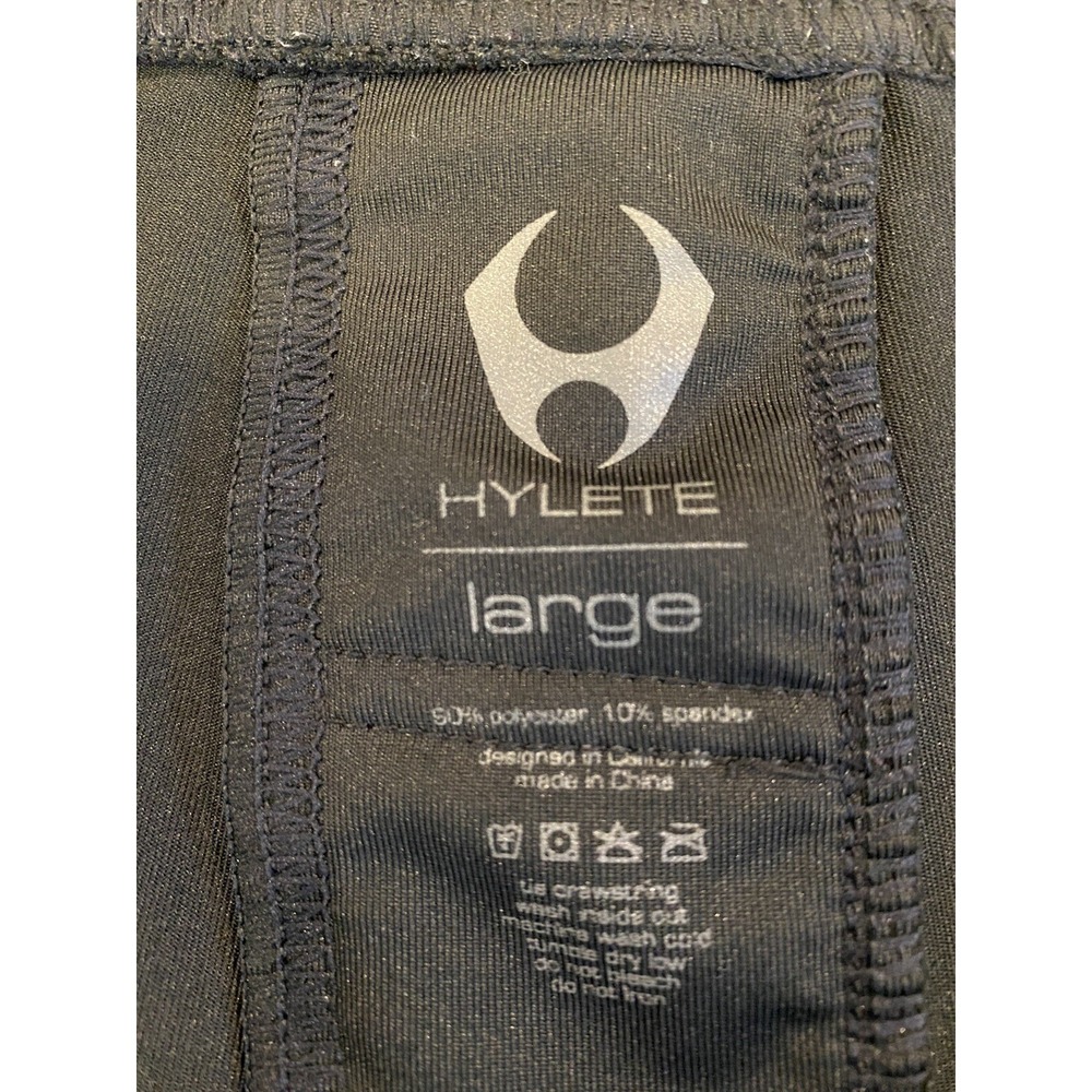 Hylete‎ Men's Black Athletic Crossfit Shorts Size Large Long Gym Training - Picture 2 of 6